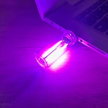 Kannettava kosketusohjattava lasipallo USB-yövalo