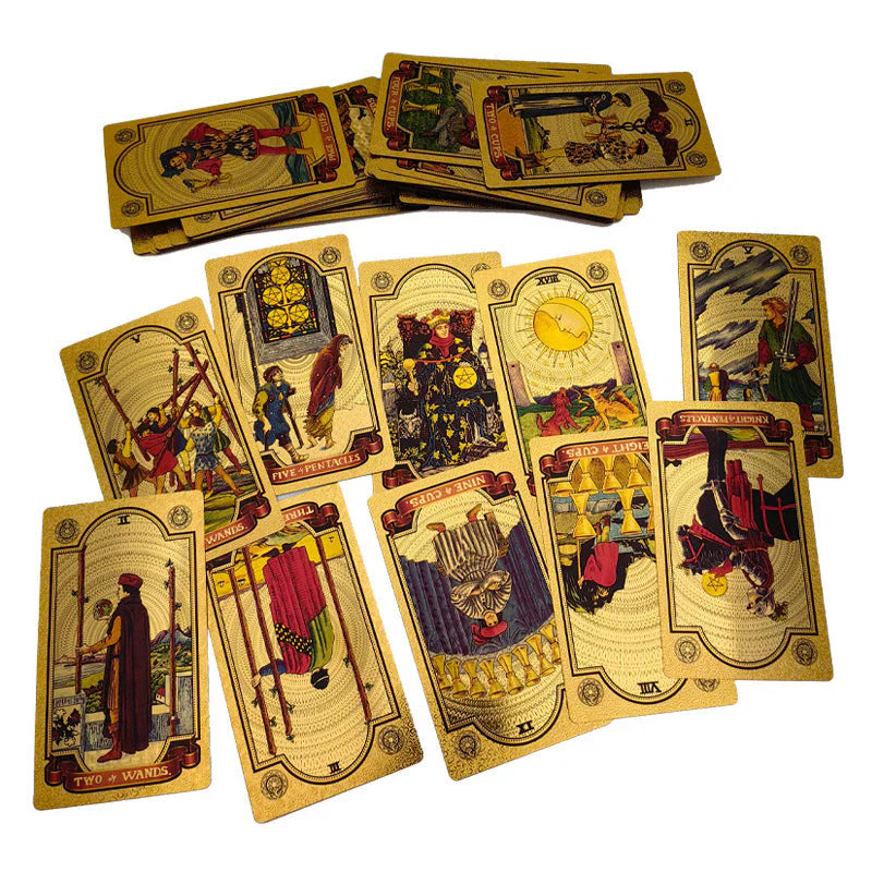 Ylellinen Tarot -kultapainos