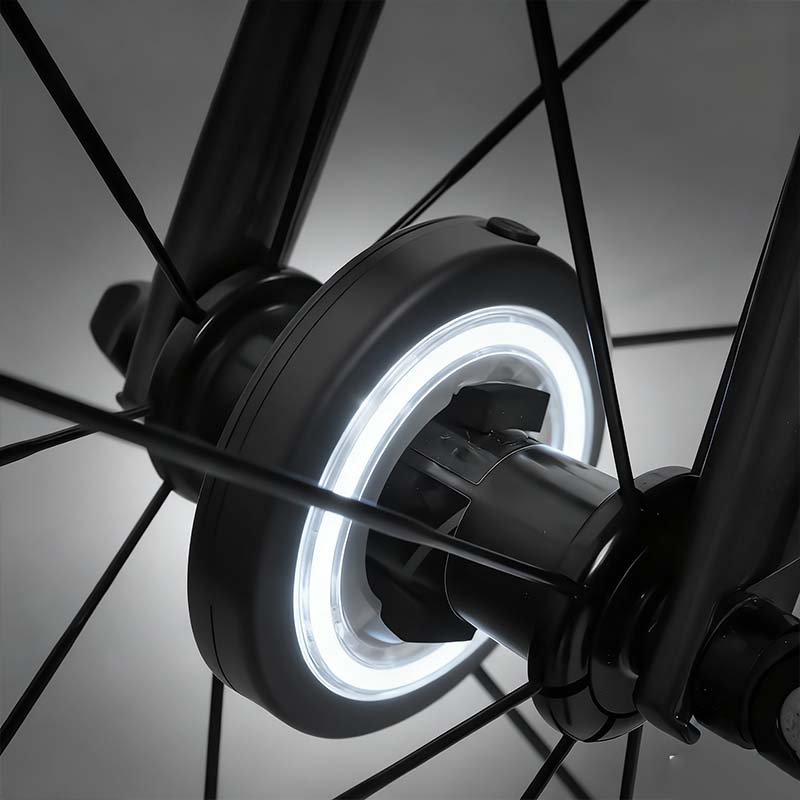 LED-pyörännavan valaistus yöajoon