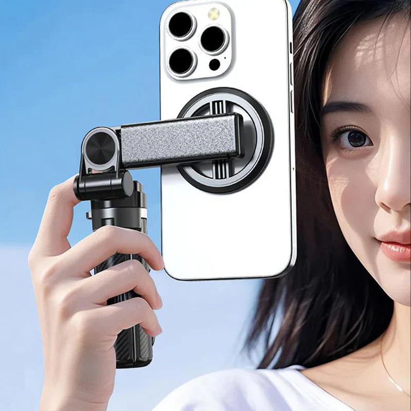 4-in-1 magneettinen selfiekeppi 360° kierrolla