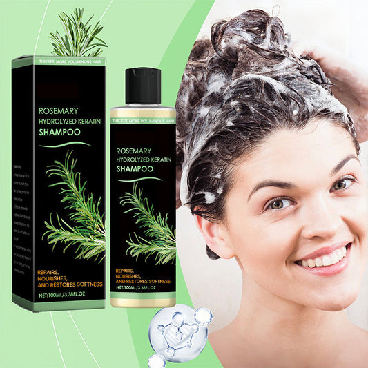 Rosmariinihydrolysoitu keratiini-shampoo