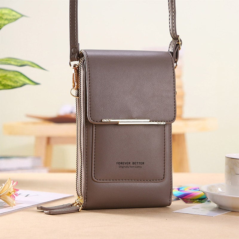 Varkaudenesto nahkalaukku