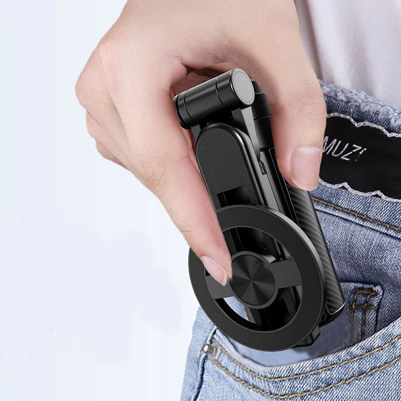 4-in-1 magneettinen selfiekeppi 360° kierrolla