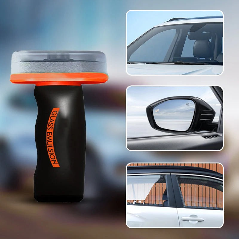 Auton sivulasien öljykalvon poistoaine