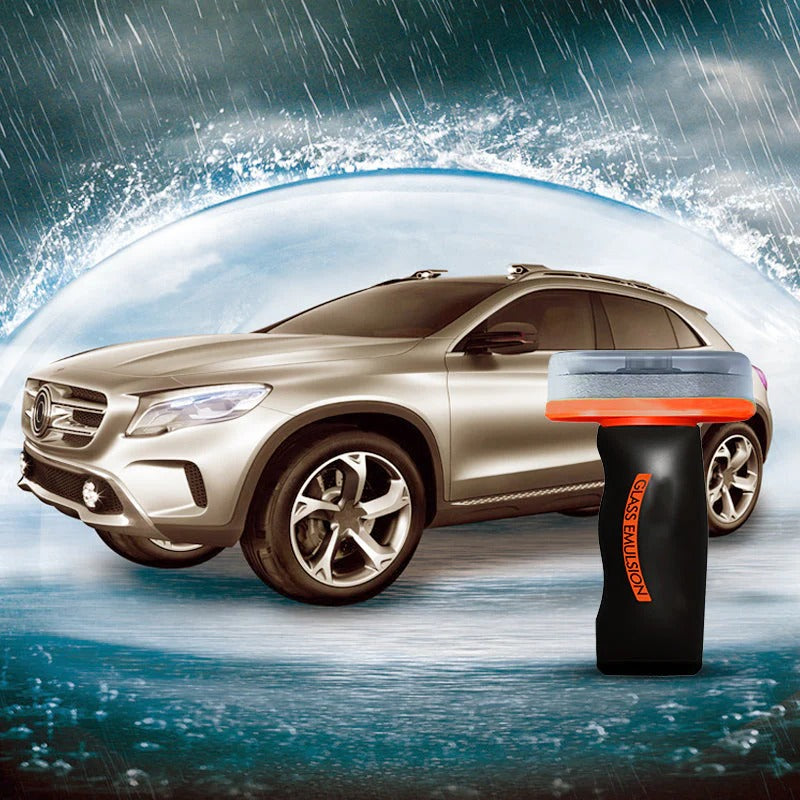 Auton sivulasien öljykalvon poistoaine