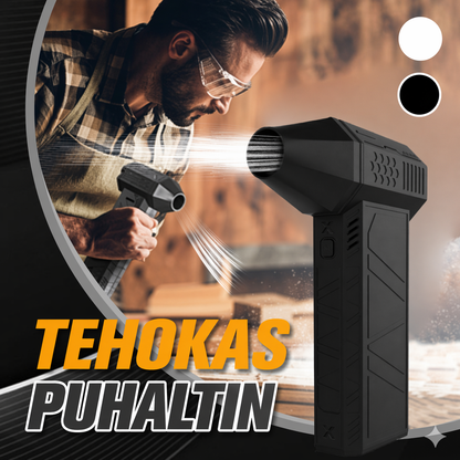 Tehokas turbopuhallin