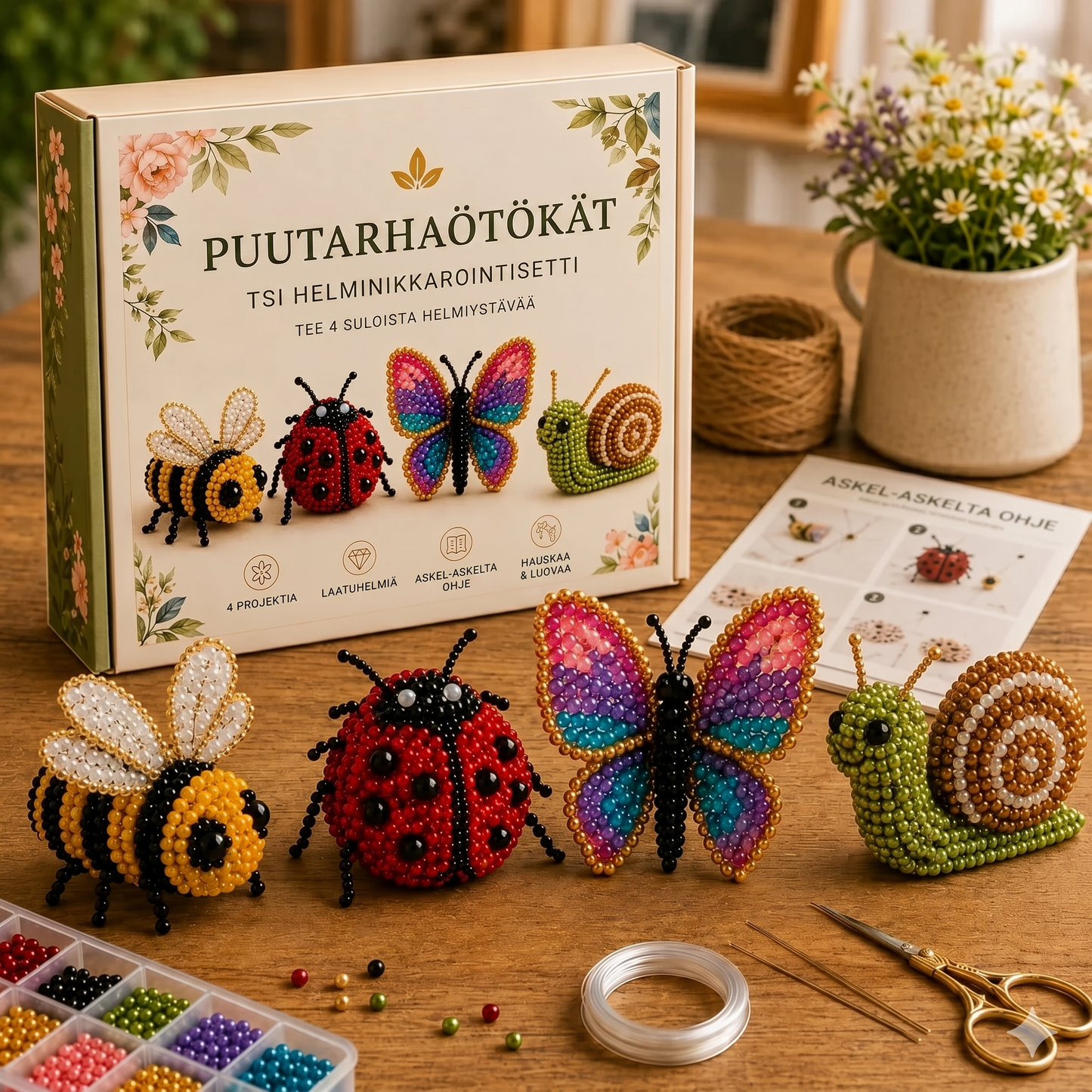 Kralenset Eläinystävät – Loputonta luovaa askartelun iloa
