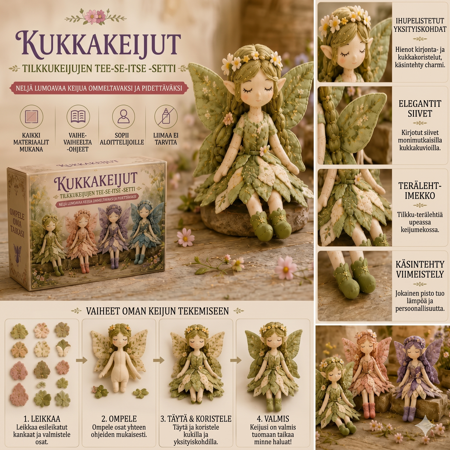 Maaginen keijusetti – herätä sadut eloon