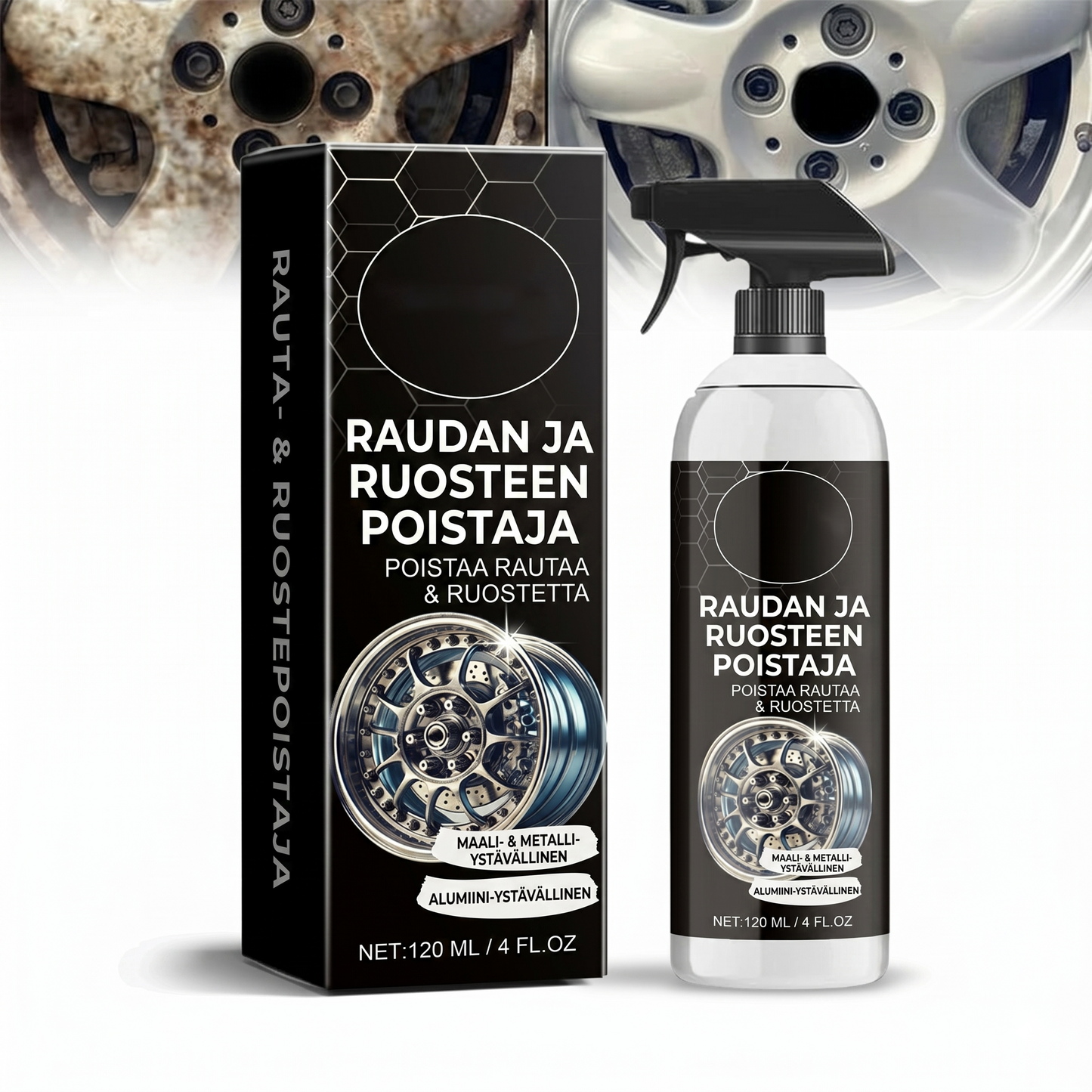 Teollisuuslaatuinen ruosteenpoistoaine
