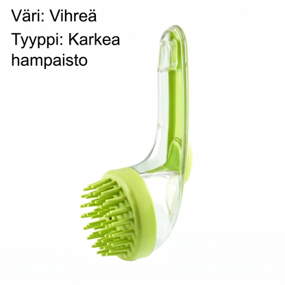 Lemmikkien kylpyharja pitkällä varrella & Shampooannostelijalla