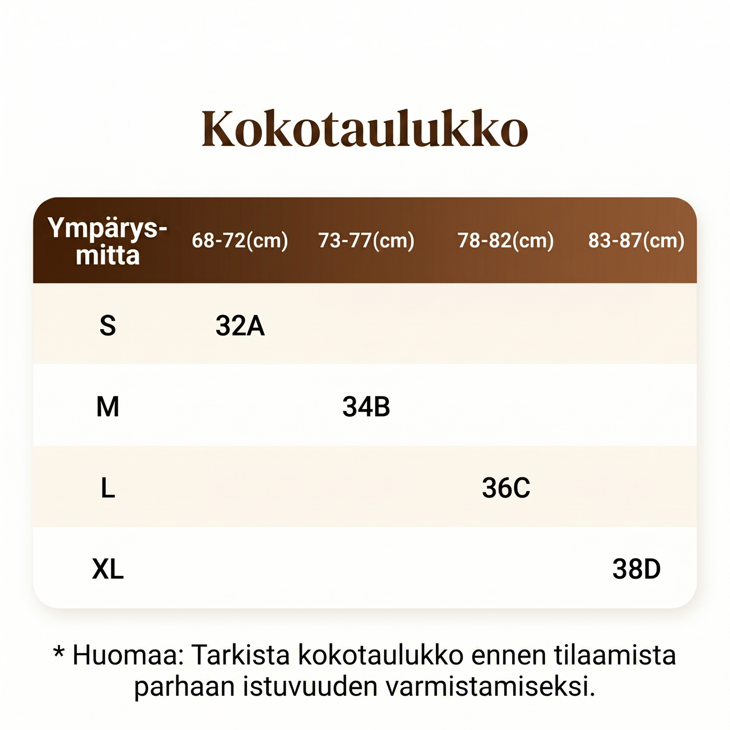 Saumattomat U-malliset rintaliivit avoimella selällä