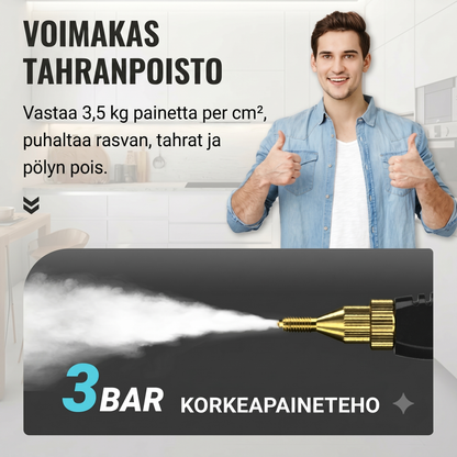 2500W Käsinhöyrypesuri