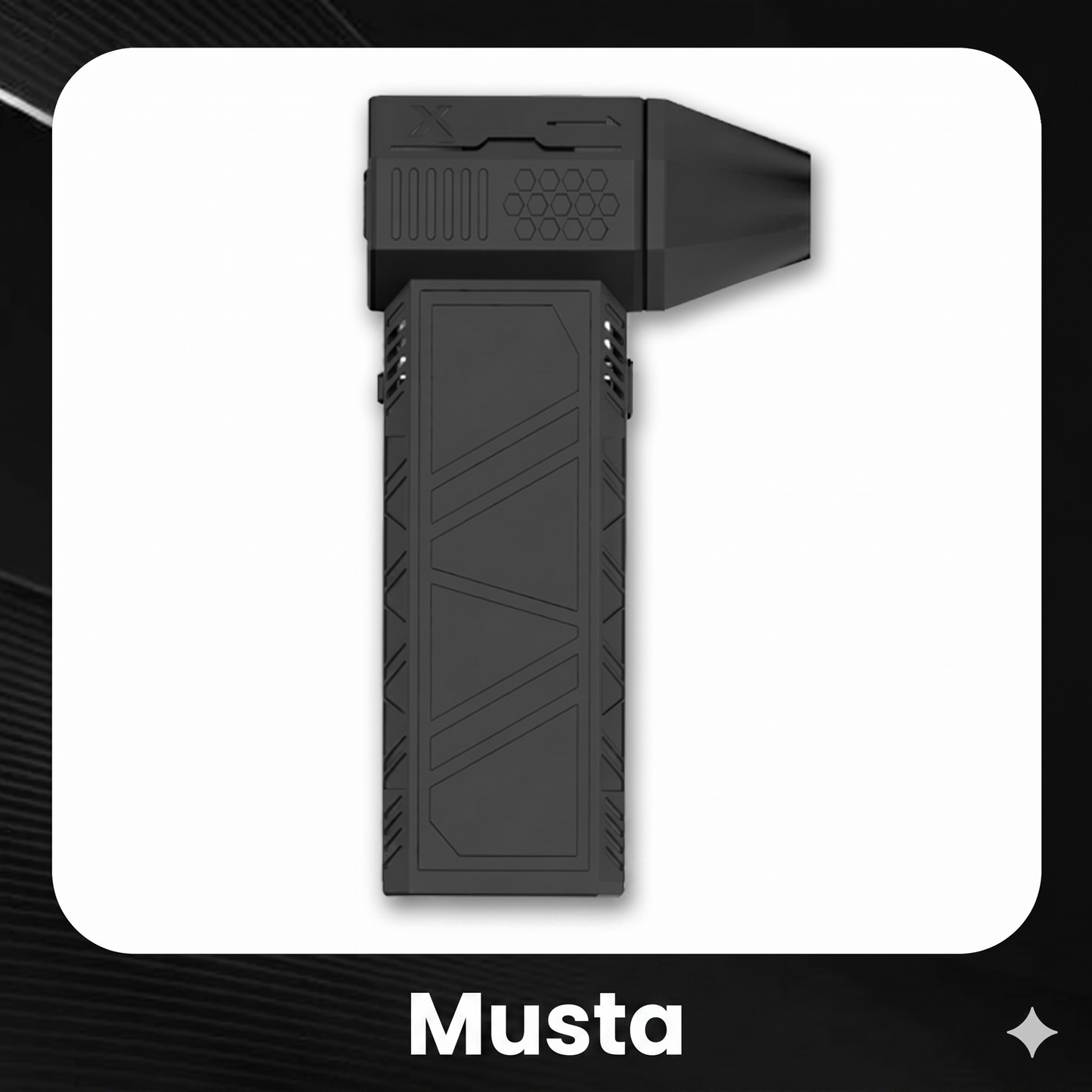 Tehokas turbopuhallin