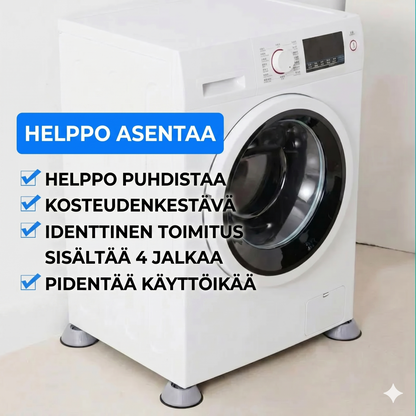 4 tyynyn setti, joka kantaa jopa 500 kg
