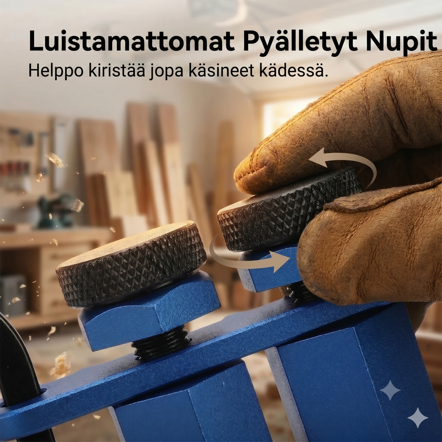 Alumiininen porrasmitta ja kulmarauta