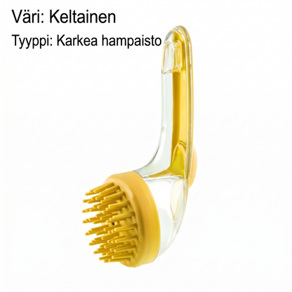 Lemmikkien kylpyharja pitkällä varrella & Shampooannostelijalla