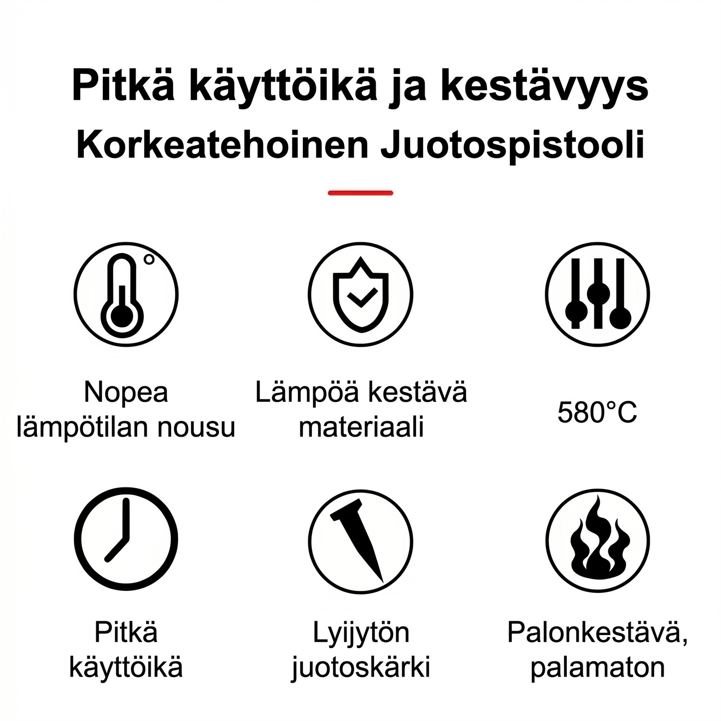 Ammattimainen hitsauspistooli korjauksiin