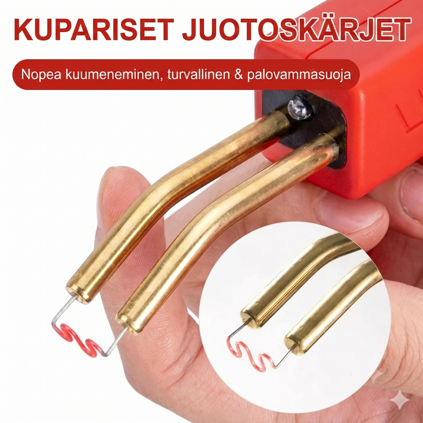Ammattimainen hitsauspistooli korjauksiin
