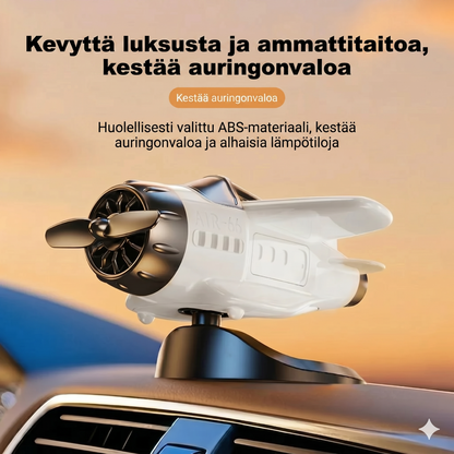 Lentokonemalli auton koristeluun, jossa on