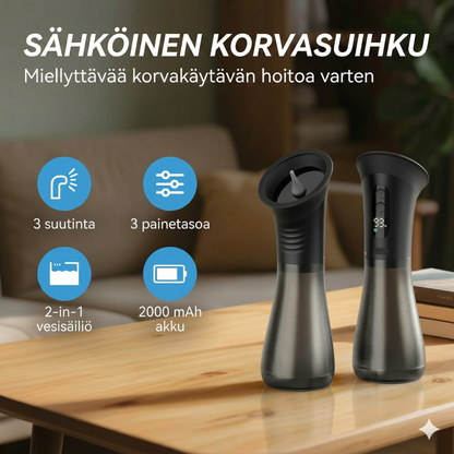 Sähköinen korvanpuhdistuslaite