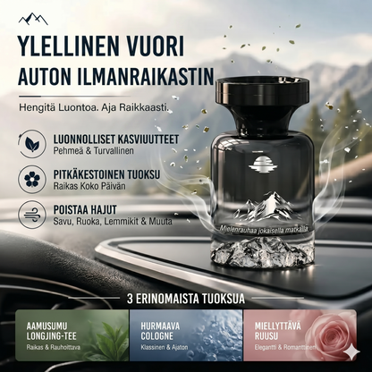 110 ml pitkäkestoinen auton ilmanraikastin