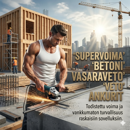 Lyöntitulppa betonille ja tiilelle