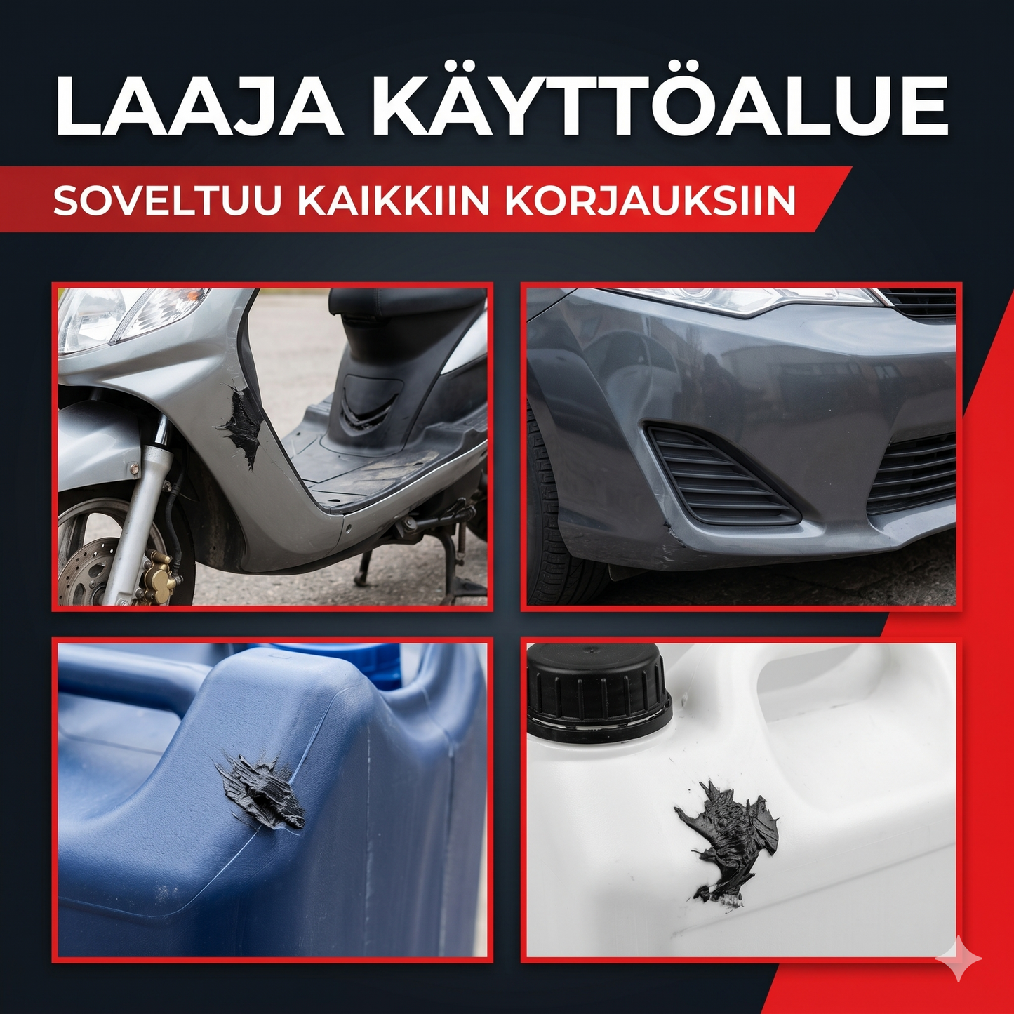 Ammattimainen hitsauspistooli korjauksiin