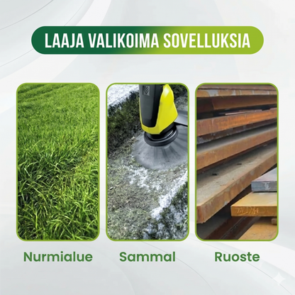 Vaihtopää siimaleikkuriin - teräslankainen ruohonleikkurin pää