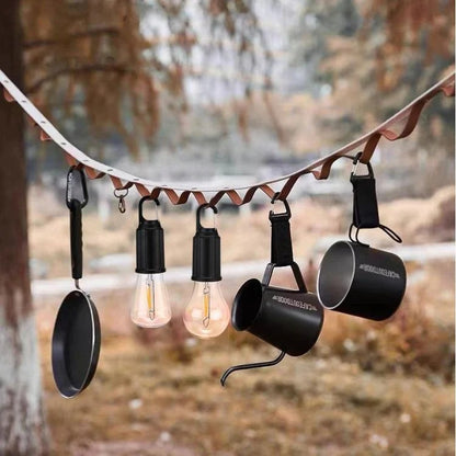 Aurinkoenergialla toimiva telttavalo (USB-ladattava LED-retkeilylyhty)