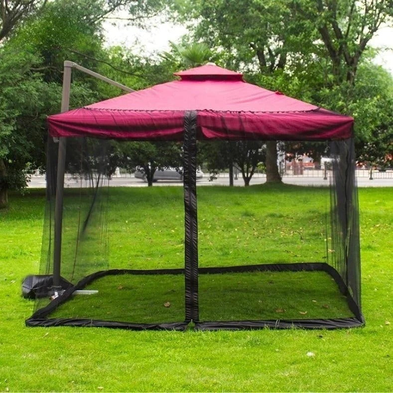 Aurinkovarjon pöytäverkko