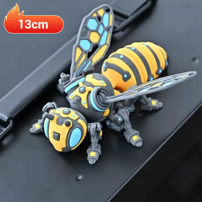 Tämä ei ole hyönteinen, tämä on mecha-hirviö! Purettavat nivelet, futuristinen muotoilu