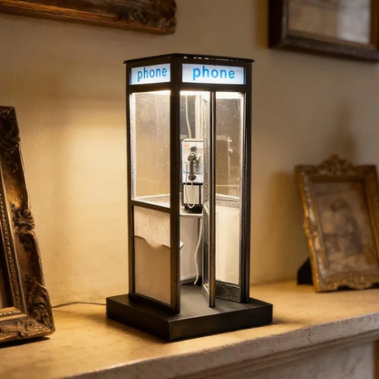 Retro puhelinkoppilamppu