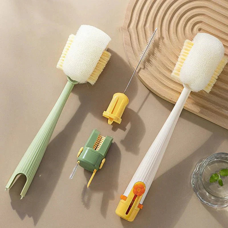 5-in-1-puhdistusharjasarja vesipulloille
