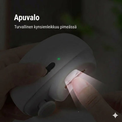 3-in-1 sähköinen kiillotuslaite ja automaattinen kynsileikkuri