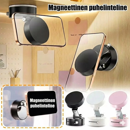 Taitettava kannettava magneettinen puhelinteline