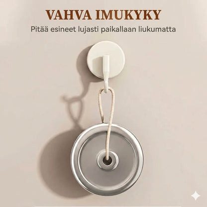 Ultravahva imukuppikoukku
