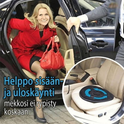 360° kääntyvä istuintyyny – muistivaahtoinen kääntöalusta autoon