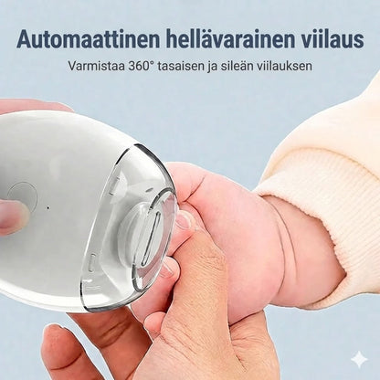 3-in-1 sähköinen kiillotuslaite ja automaattinen kynsileikkuri