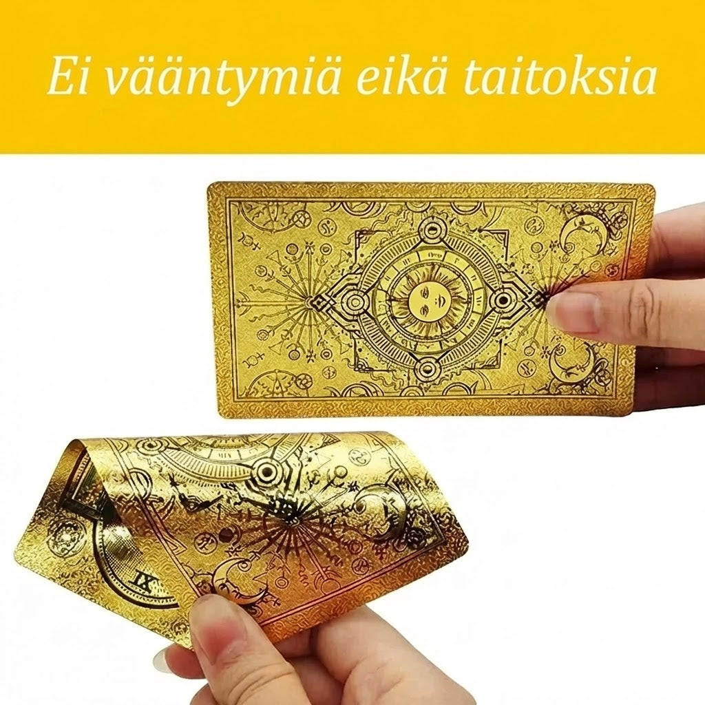 Ylellinen Tarot -kultapainos