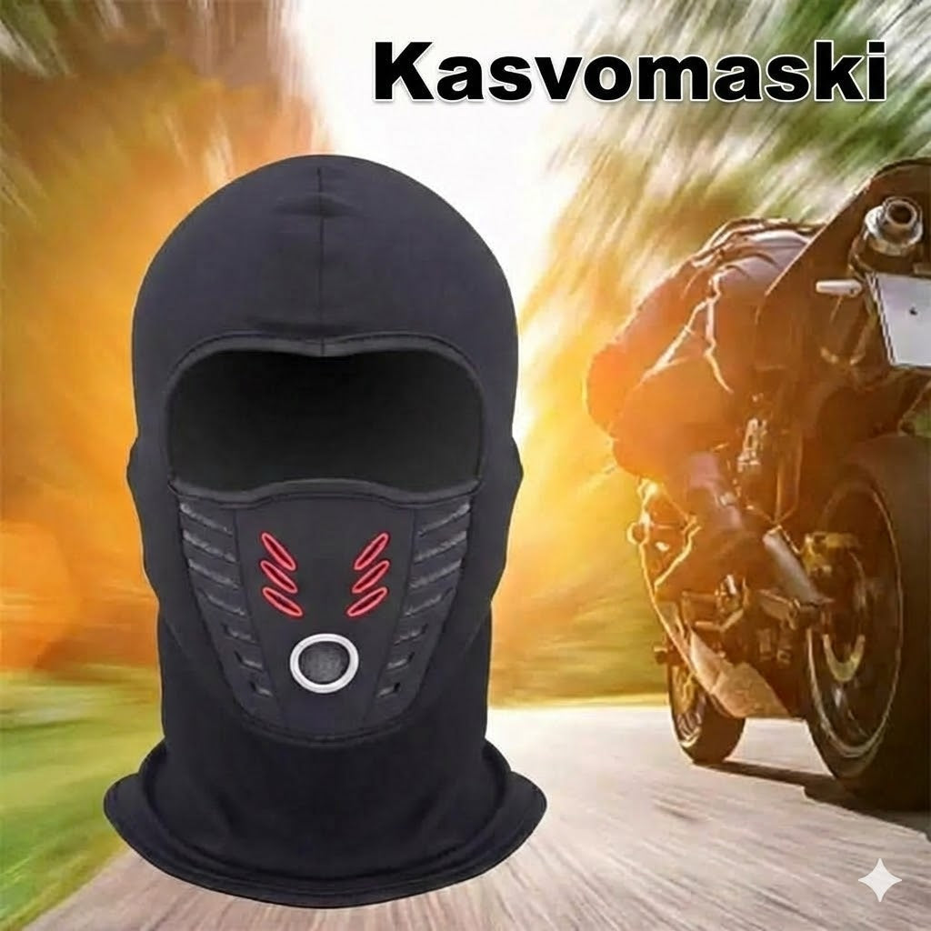 Unisex tuulenpitävä ja lämmin kokokasvomaski