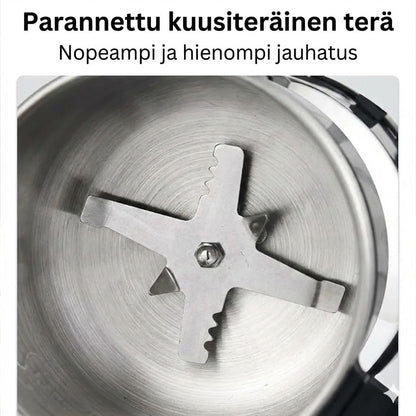 Monitoiminen sähköinen hiomakone kotikäyttöön